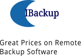 IBackup Great Prices on Remote  Backup Software
